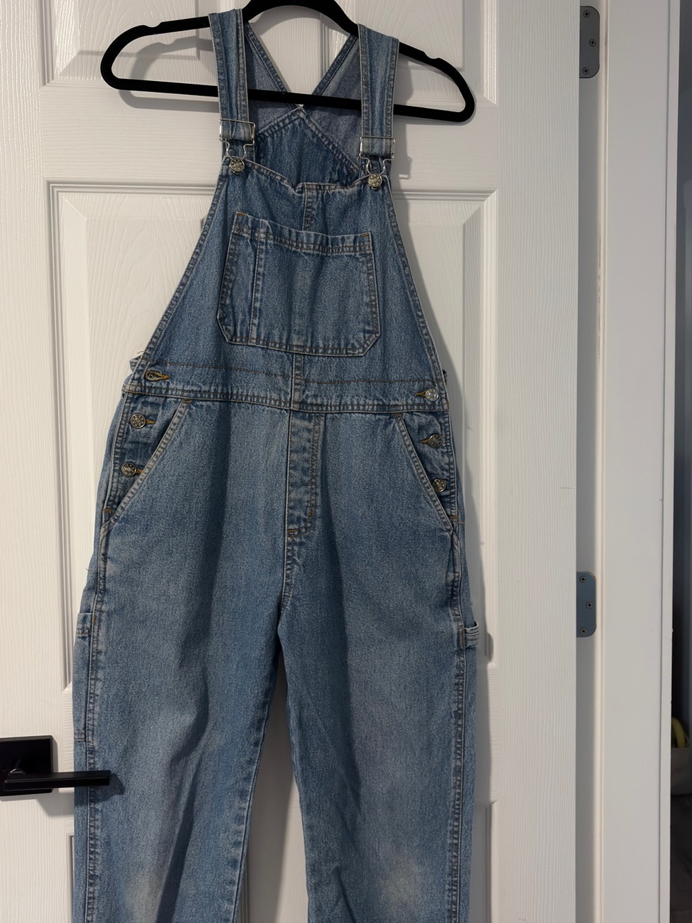 Classic Light Blue Denim Overalls